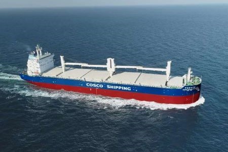 Судно для перевозки целлюлозы грузоподъемностью 62 000 тонн, Cosco Shipping Special Transportation Co., Ltd., Dalian Cosco Shipping Heavy Industry Co., Ltd.